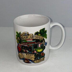 Margaritaville Key West Coffee Mug Tropical Vacation Theme Latitudes Attitudes
